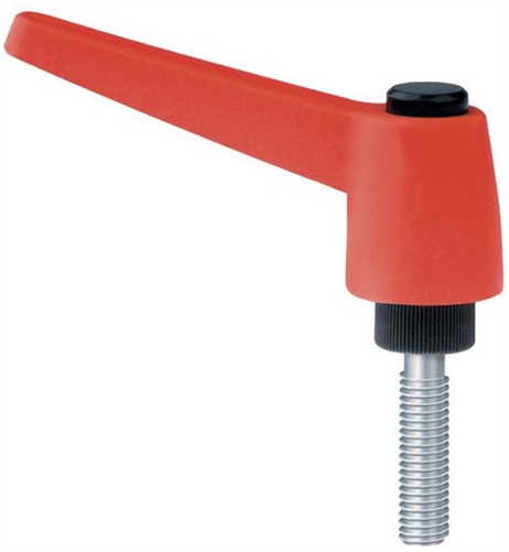 Clamp Handle Orange M10 x 30mm